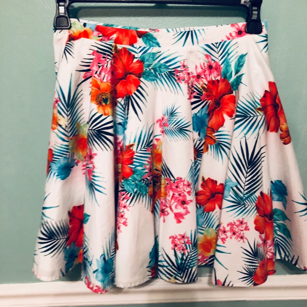 🆕 MSGM Milano Girls' Floral Print A-Line Skirt🌺 - Picture 2 of 8